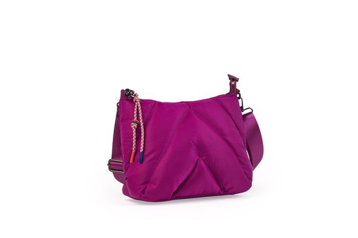 Bolso bandolera candan acholchado morado