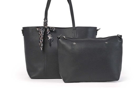 Bolso basic shopper negro