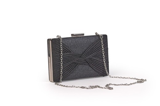 Bolso de fiesta tipo clutch negro