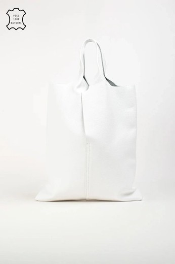 Bolso De Piel Lemy Blanco