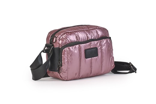 Bolso diara bandolera pequeño acolchado rosa