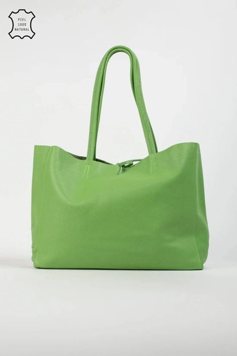 Bolso Lary De Piel Verde