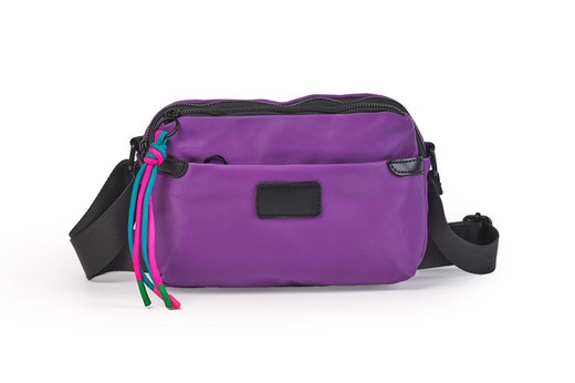 Bolso turna bandolera pequeño morado