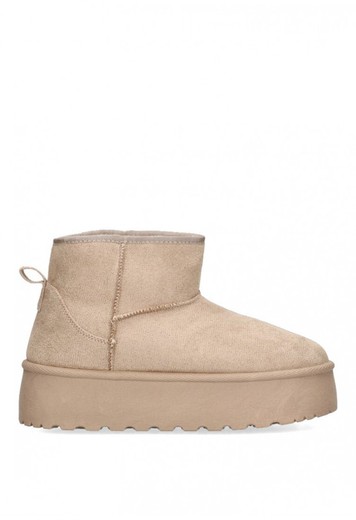 Botas Australianas Con Caña Baja Beige