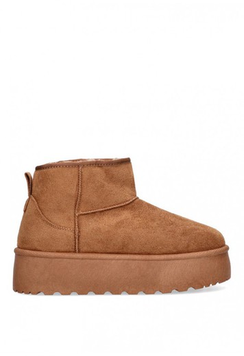 Botas Australianas Con Caña Baja Camel