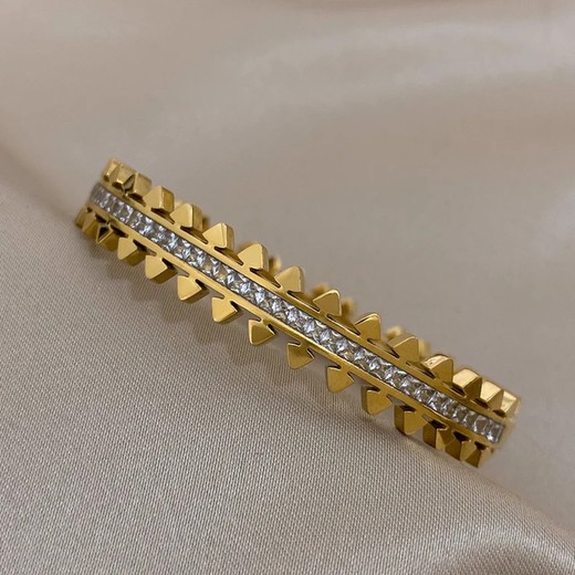 Brazalete Tifa Dorado Para Mujer