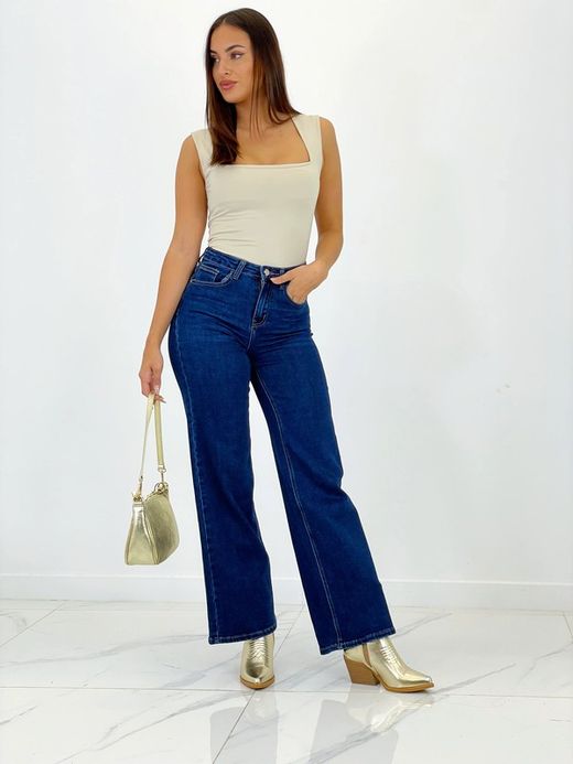 Bolso anele de piel para mujer oro