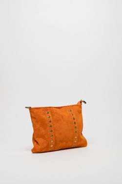 Bolso Bandolera De Piel Elise Naranja