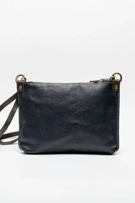 Bolso Bandolera Pelin De Piel Marino
