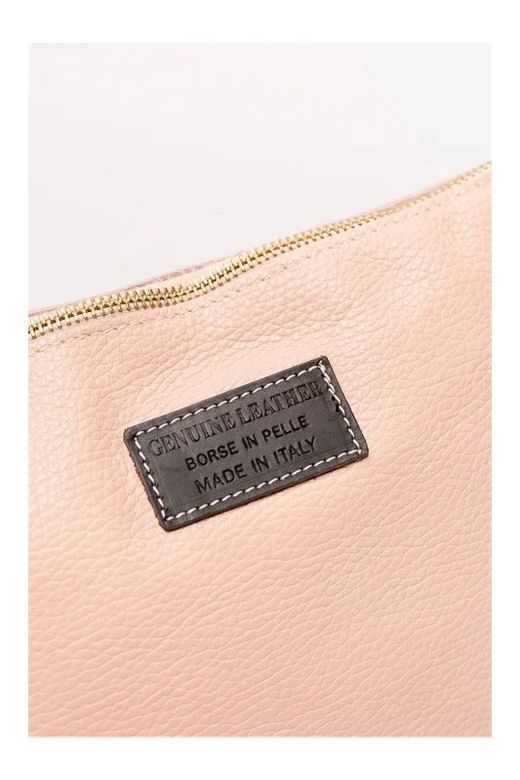 Bolso Bandolera Pelin De Piel Rosa