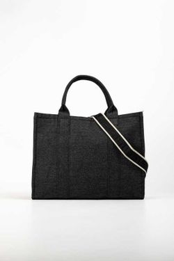 Bolso Bandolera Trendy Totes Negro