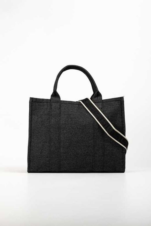Bolso Bandolera Trendy Totes Negro