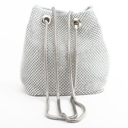 Bolso Bombonera De Fiesta Plateado