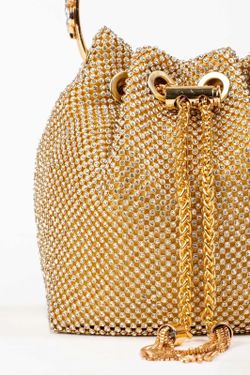 Bolso Bombonera Glam Oro