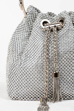 Bolso Bombonera Glam Plata