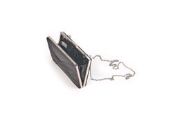 Bolso de fiesta tipo clutch negro
