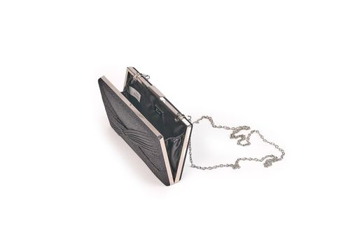 Bolso de fiesta tipo clutch negro