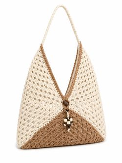 Bolso De Hombro Bohemio Camel