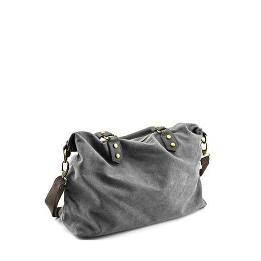 Bolso de lona tote bag personalizable gris