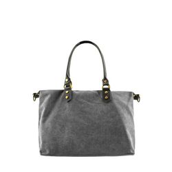 Bolso de lona tote bag personalizable gris