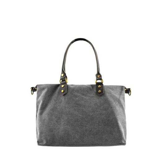 Bolso de lona tote bag personalizable gris