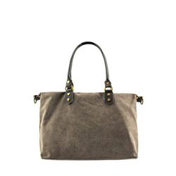 Bolso de lona tote bag personalizable marrón