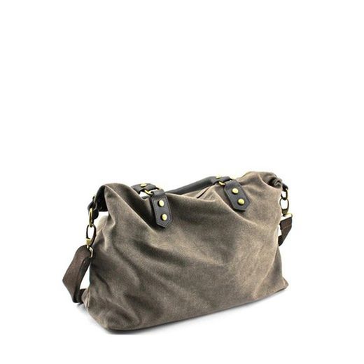 Bolso de lona tote bag personalizable marrón
