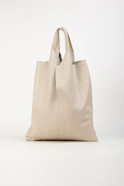 Bolso De Piel Lemy Beige