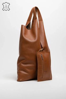 Bolso De Piel Lemy Camel