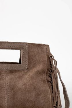 Bolso De Piel Savannah Con Taupe