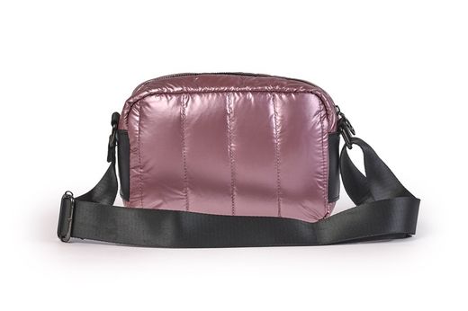 Bolso diara bandolera pequeño acolchado rosa