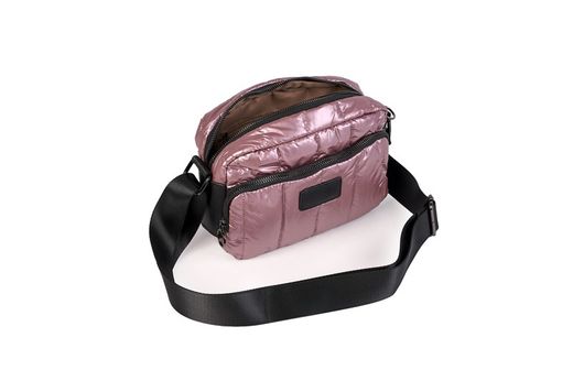 Bolso diara bandolera pequeño acolchado rosa