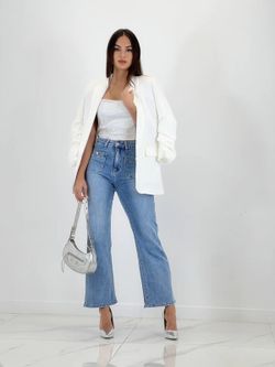 Bolso Hobo Biker De Piel Plata