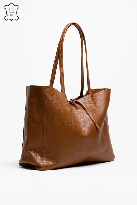 Bolso Lary De Piel Marrón