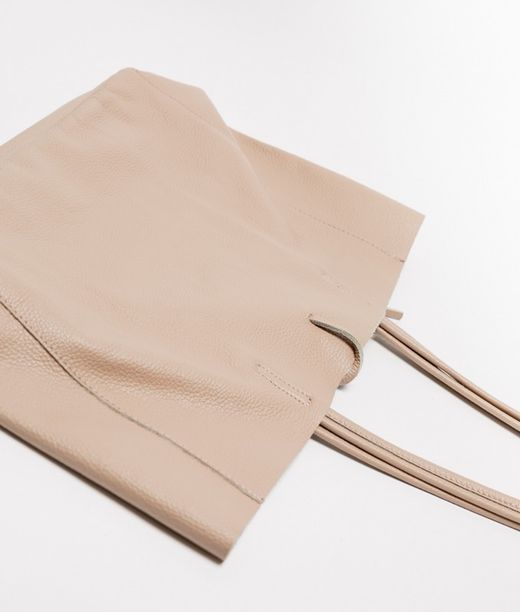 Bolso Lary De Piel Rosa