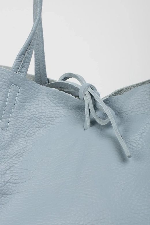 Bolso Lary De Piel Turquesa