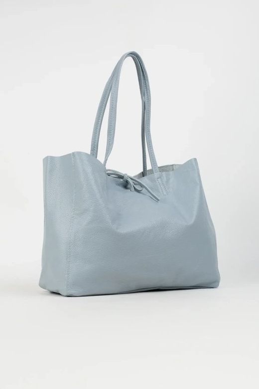 Bolso Lary De Piel Turquesa