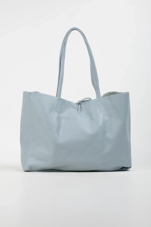 Bolso Lary De Piel Turquesa