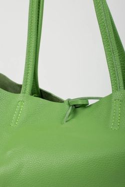 Bolso Lary De Piel Verde