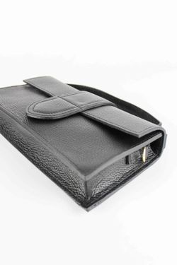 Bolso Tipo Le Bambino De Piel Negro