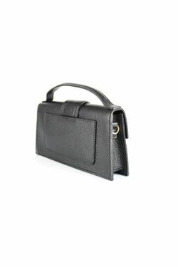 Bolso Tipo Le Bambino De Piel Negro