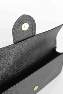 Bolso Tipo Le Bambino De Piel Negro