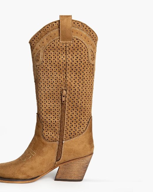 Bota Cowboy Camel marca Corina M5016