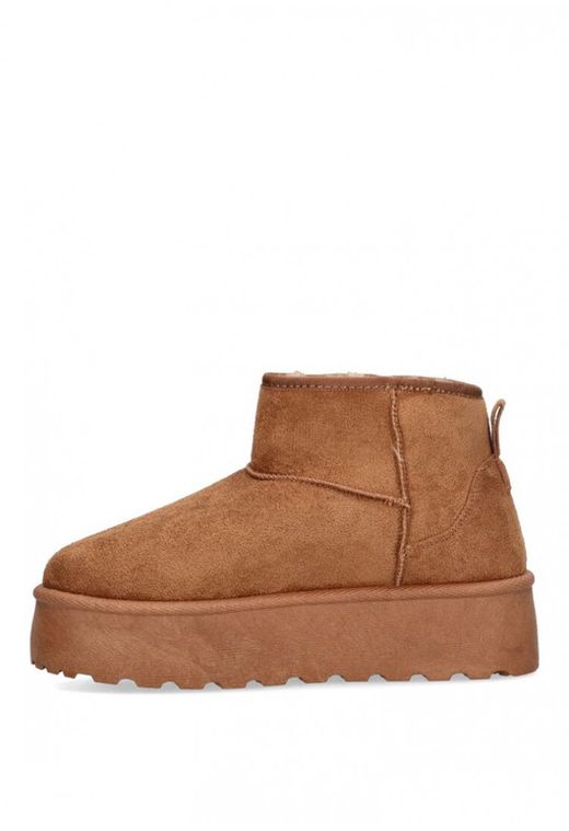 Botas Australianas Con Caña Baja Camel