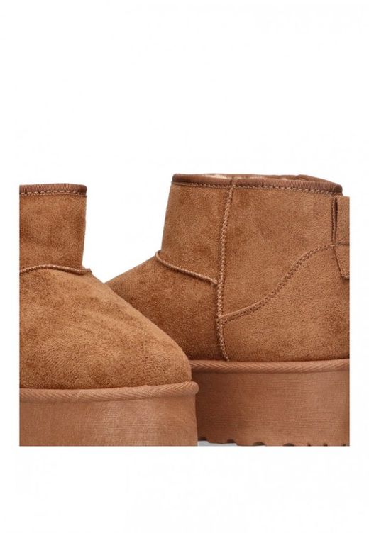 Botas Australianas Con Caña Baja Camel