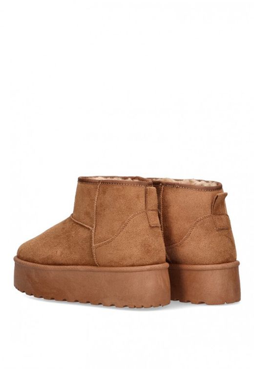 Botas Australianas Con Caña Baja Camel
