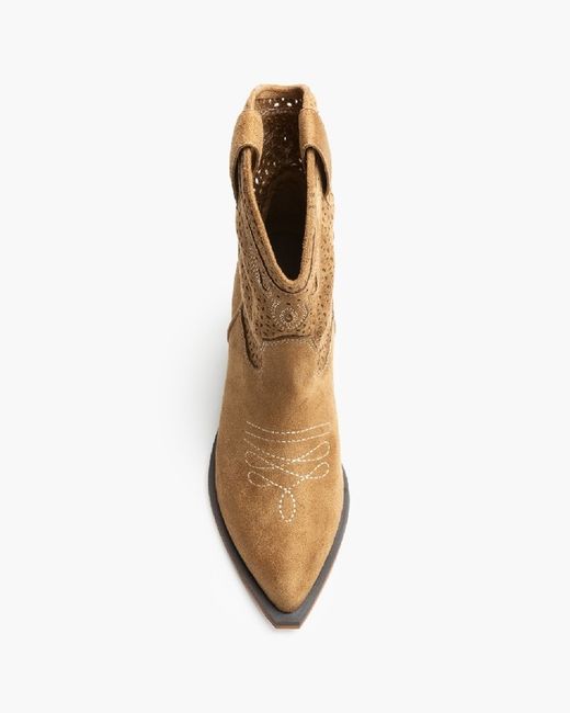 Botín Sahara Camel marca Corina M5015