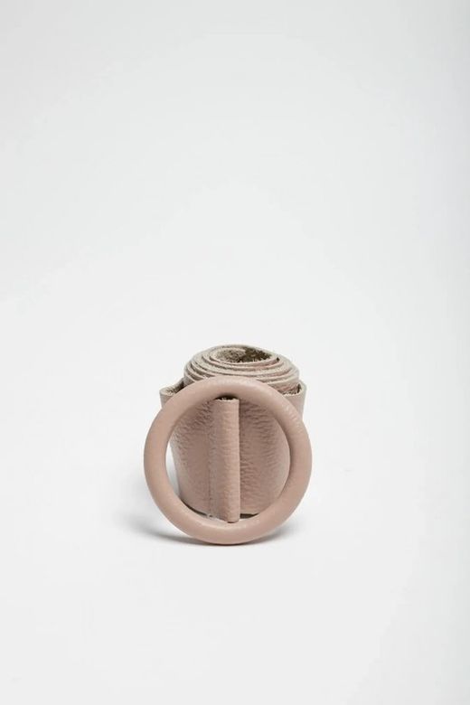 Cinturón Astro De Piel Para Mujer Nude