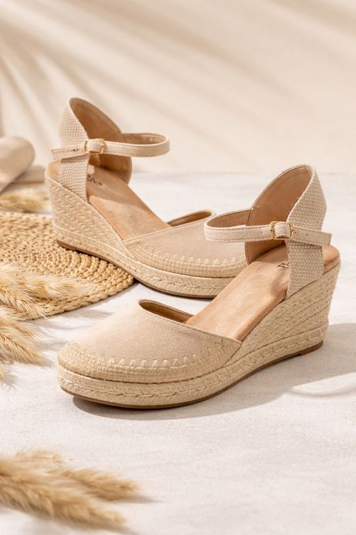 Cuña Valenciana Esparto Baja Beige