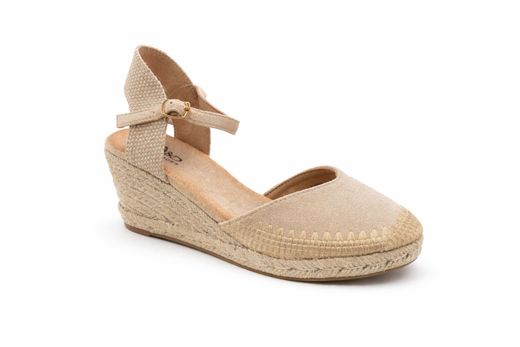 Cuña Valenciana Esparto Baja Beige